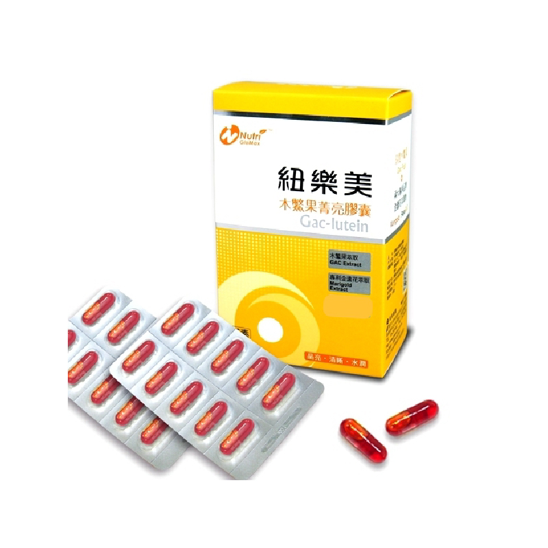 紐樂美。木鱉果菁亮全植物液態膠囊(60粒/盒)